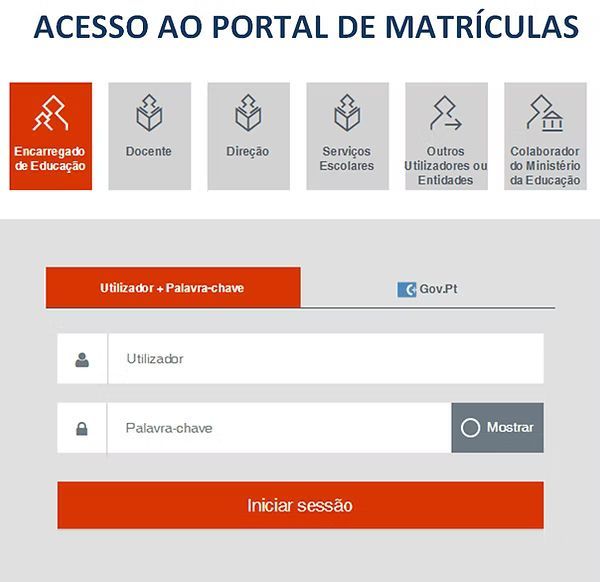 Portal de matriculas