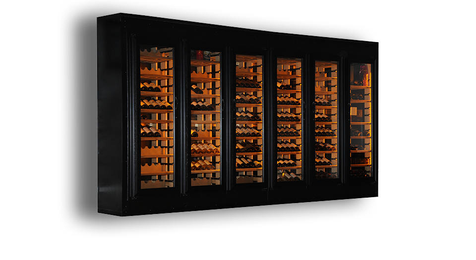 Un élément de cave à vin sur mesure