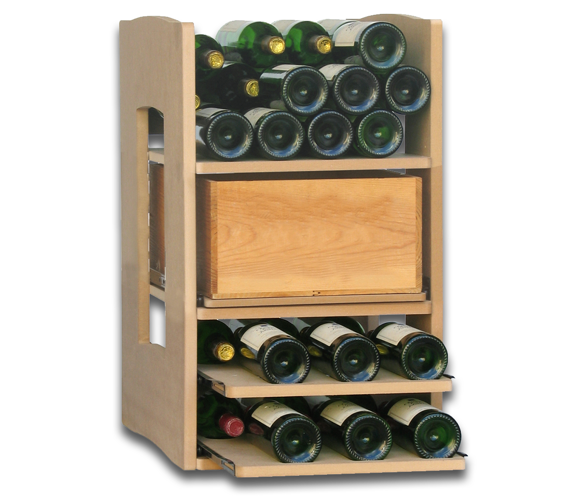 Rangement de bouteilles de type Cavicase