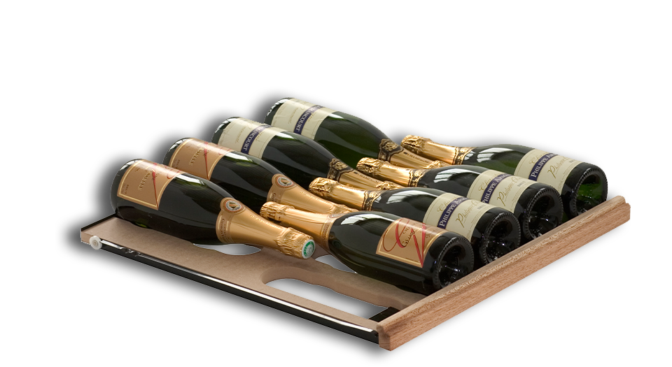 Clayette pour bouteilles de Champagne
