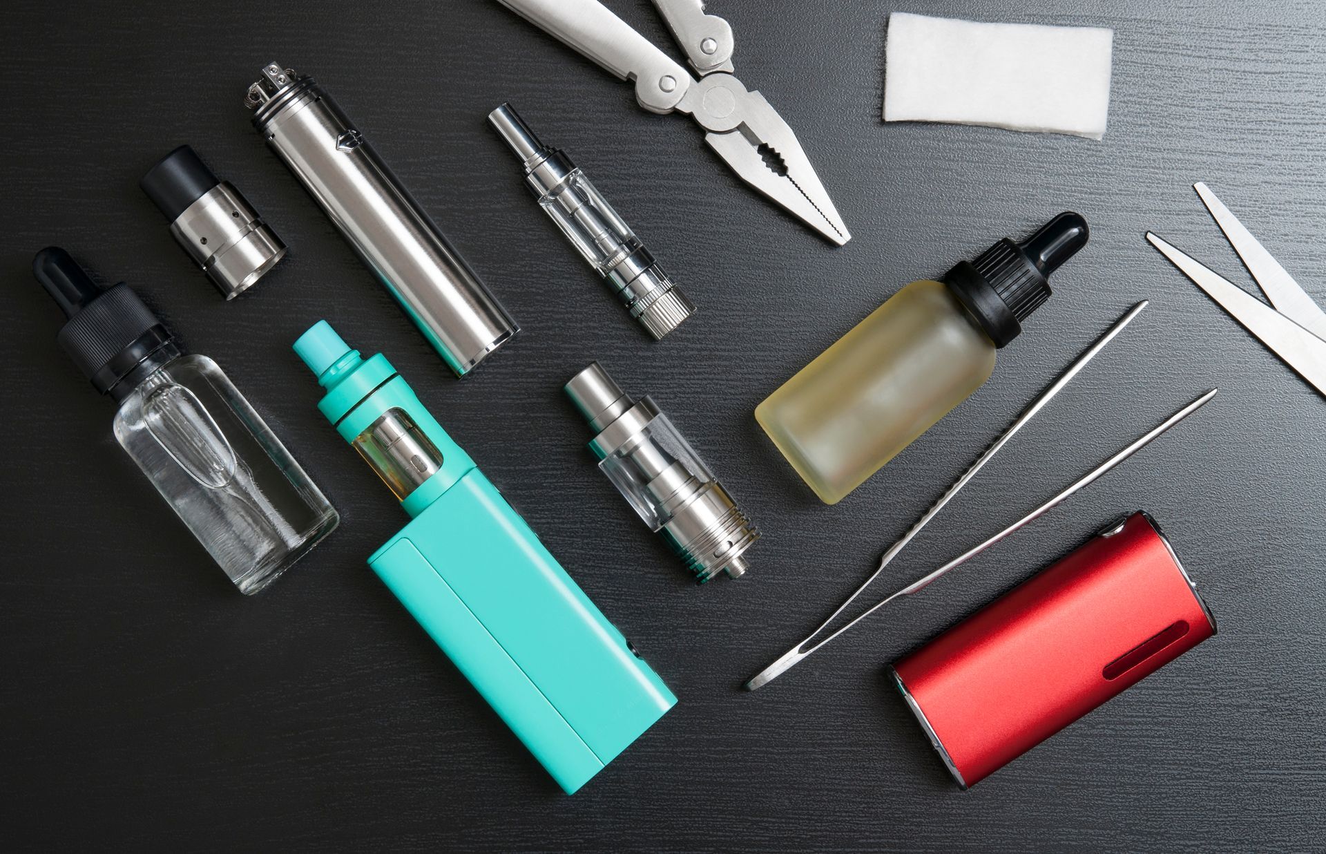 Kit d'entretien d'une e-cigarette