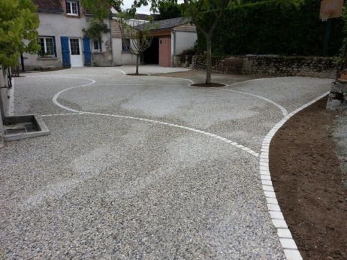 Aménagement d'une cour