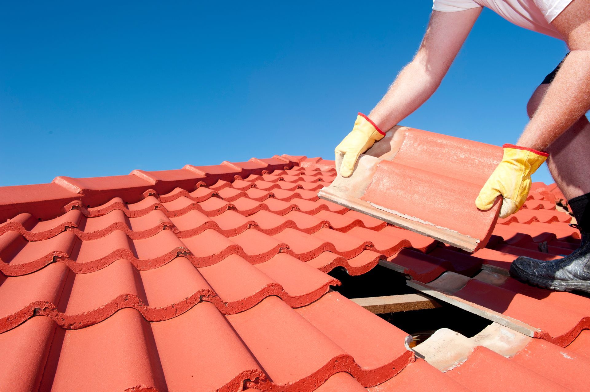 Rénovation de toiture en tuiles