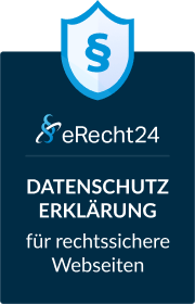 by Datenschutz Generator eRecht24 by Datenschutz Generator eRecht24