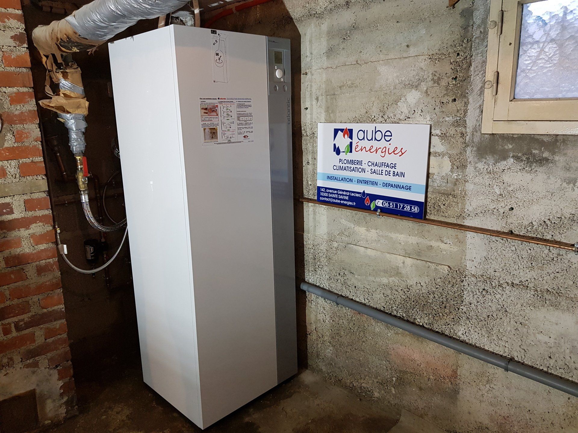 Vente et pose de chaudière