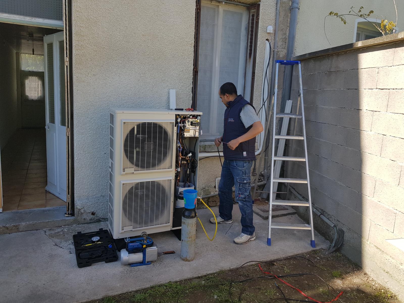 Entretien annuel climatiseur réversible