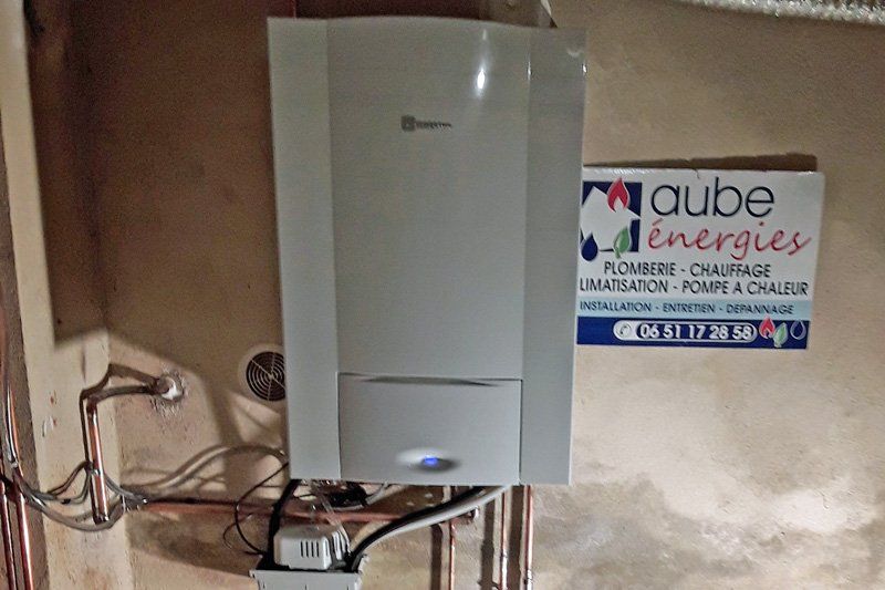 Installation d'une chaudière