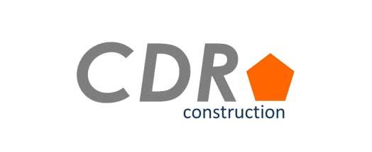 Logo de CDR Construction
