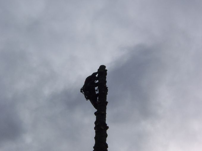 Seilklettertechnik - Kleine Boymann