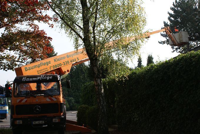 Baustellen mit Arbeitsbühne - Kleine Boymann