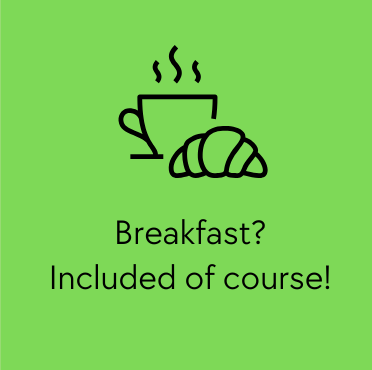 Breakfast included