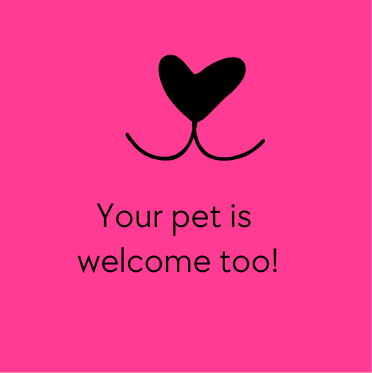 Pets are welcome
