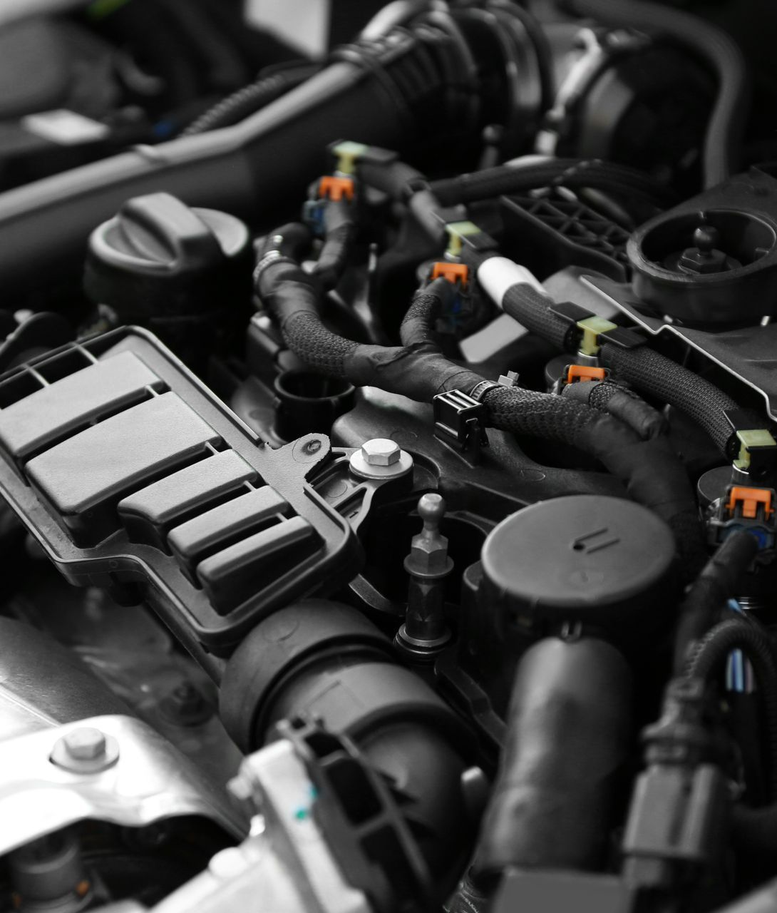 Un moteur de véhicule