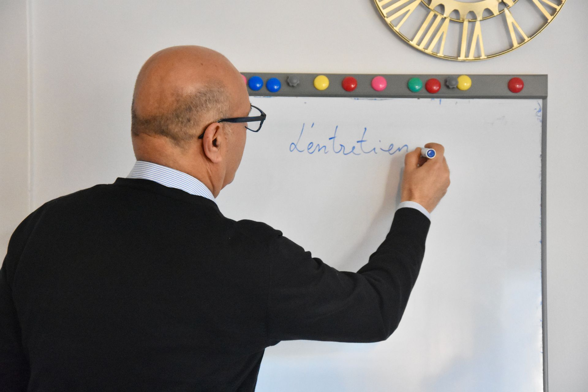 Un brainstorming d'équipe.