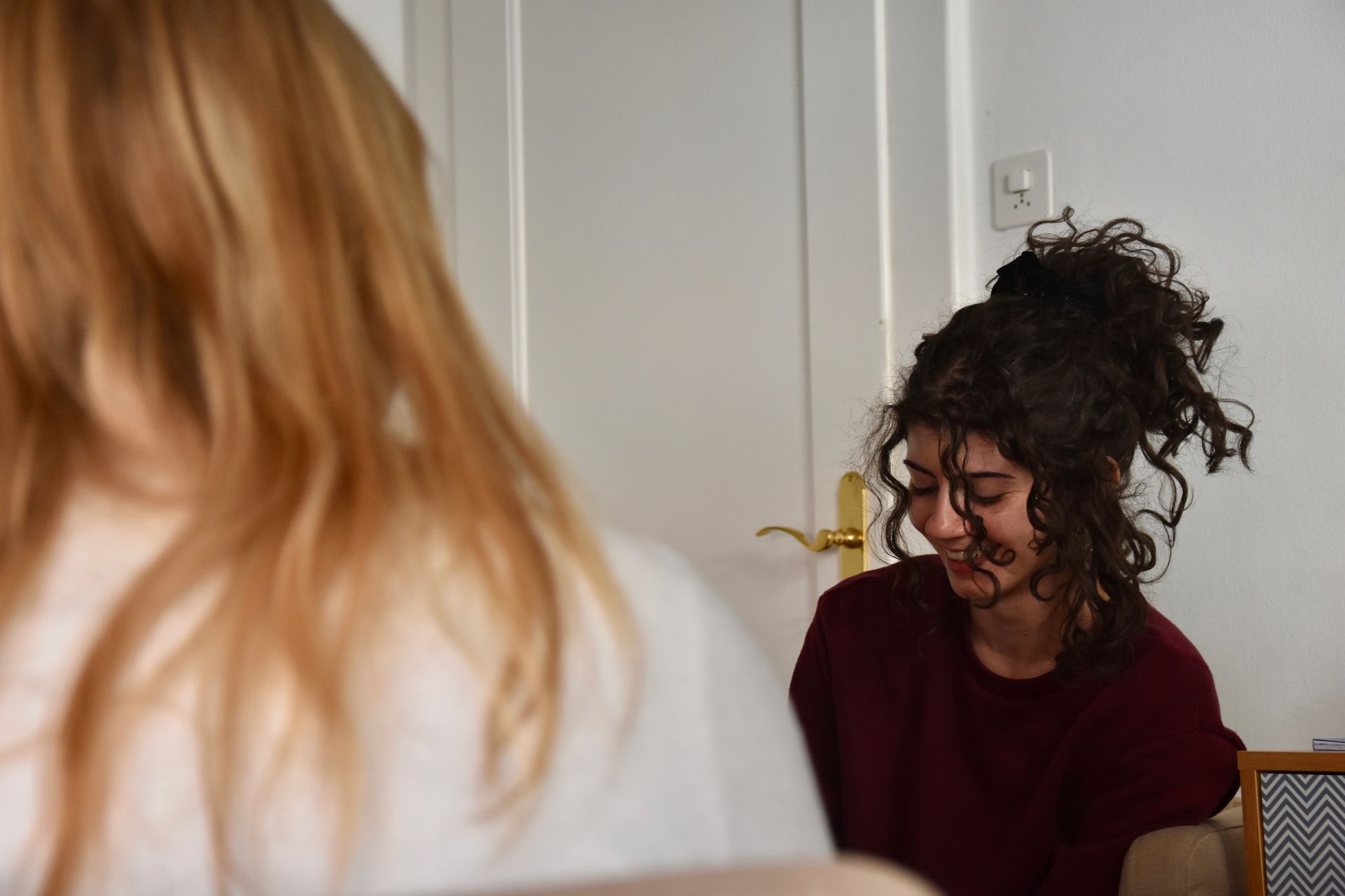 Une séance de suivi psychologique.