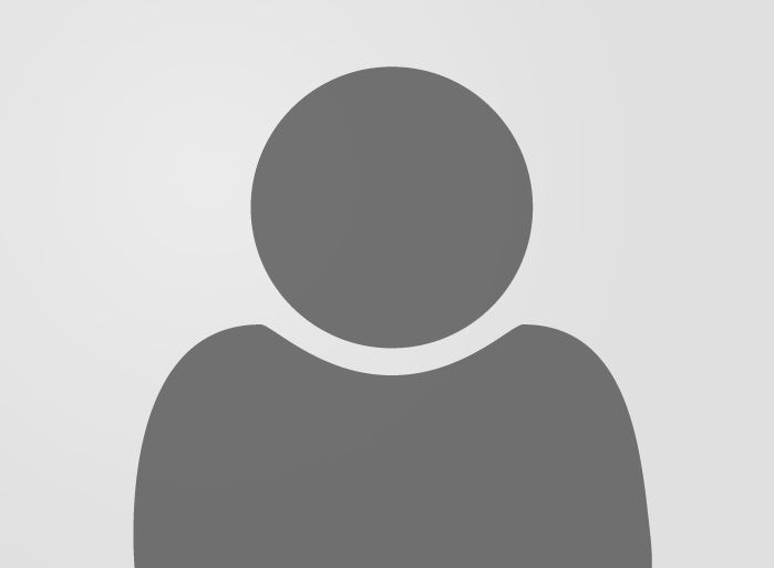 Eine graue Silhouette einer Person auf hellgrauem Hintergrund, die häufig als generischer Platzhalter-Avatar verwendet wird.