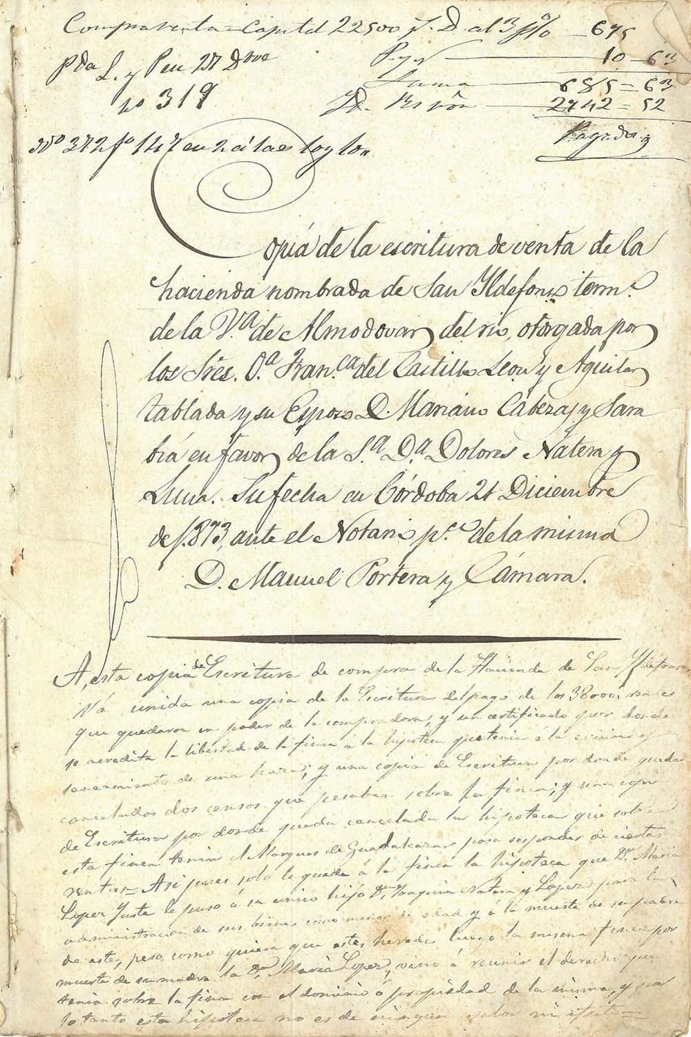 Un trozo de papel con mucha escritura a mano.
