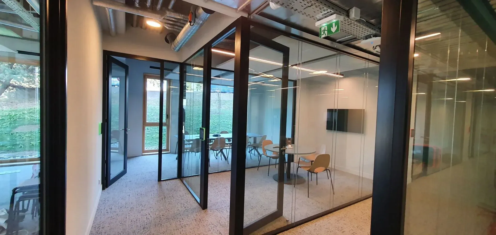 Bureaux vitrés