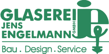 Logo Glaserei Jens Engelmann GmbH – Bau. Design. Service