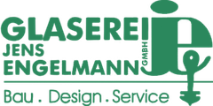 Logo Glaserei Jens Engelmann GmbH – Bau. Design. Service