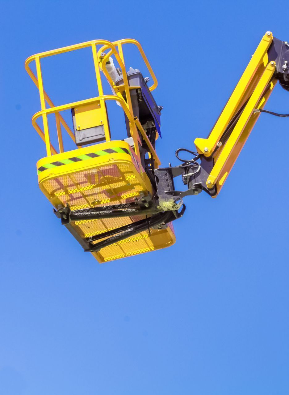 Nacelle avec un ciel bleu