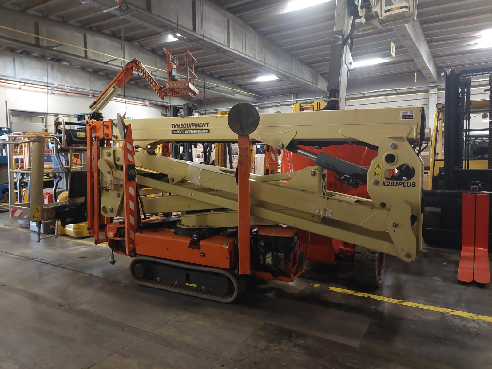 Nacelle araignée avec l'inscription