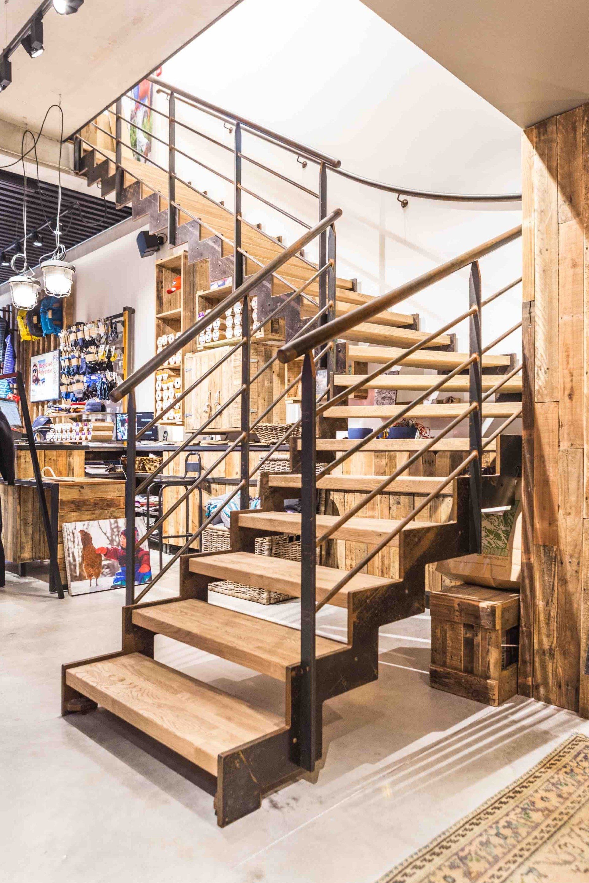 escalier limon droit