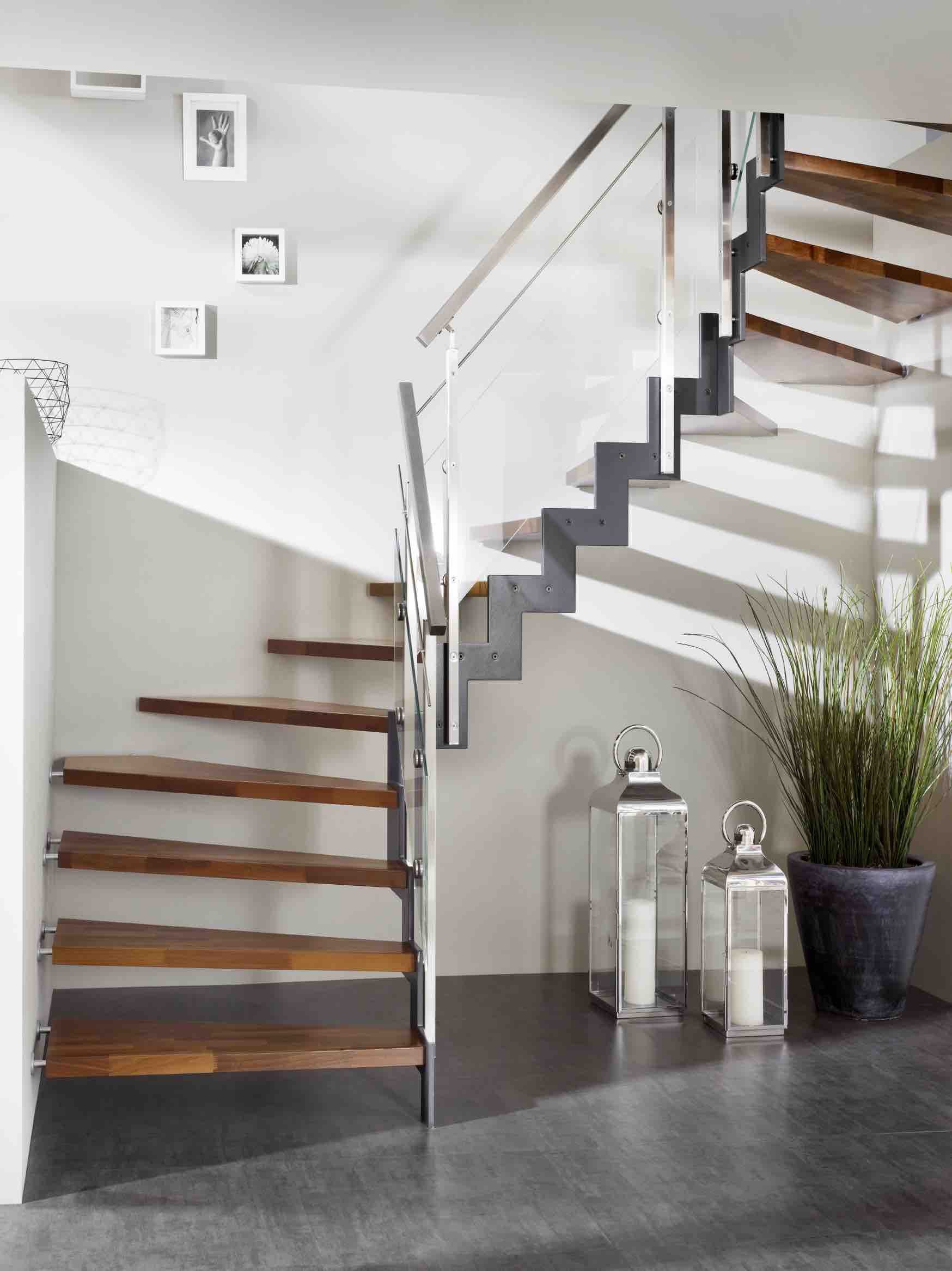 escalier limon tourne droite