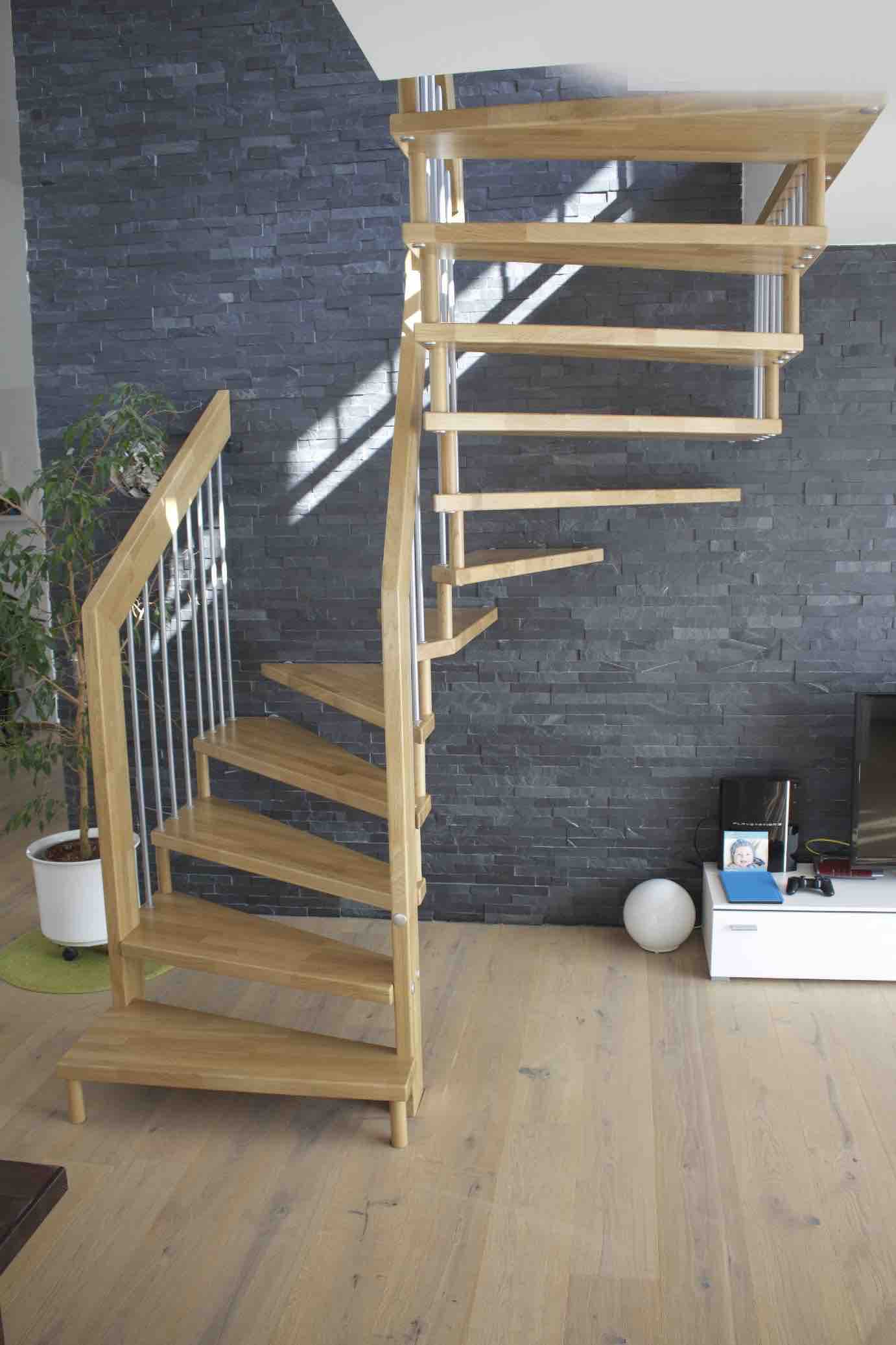 escaliers effet profil fond gris