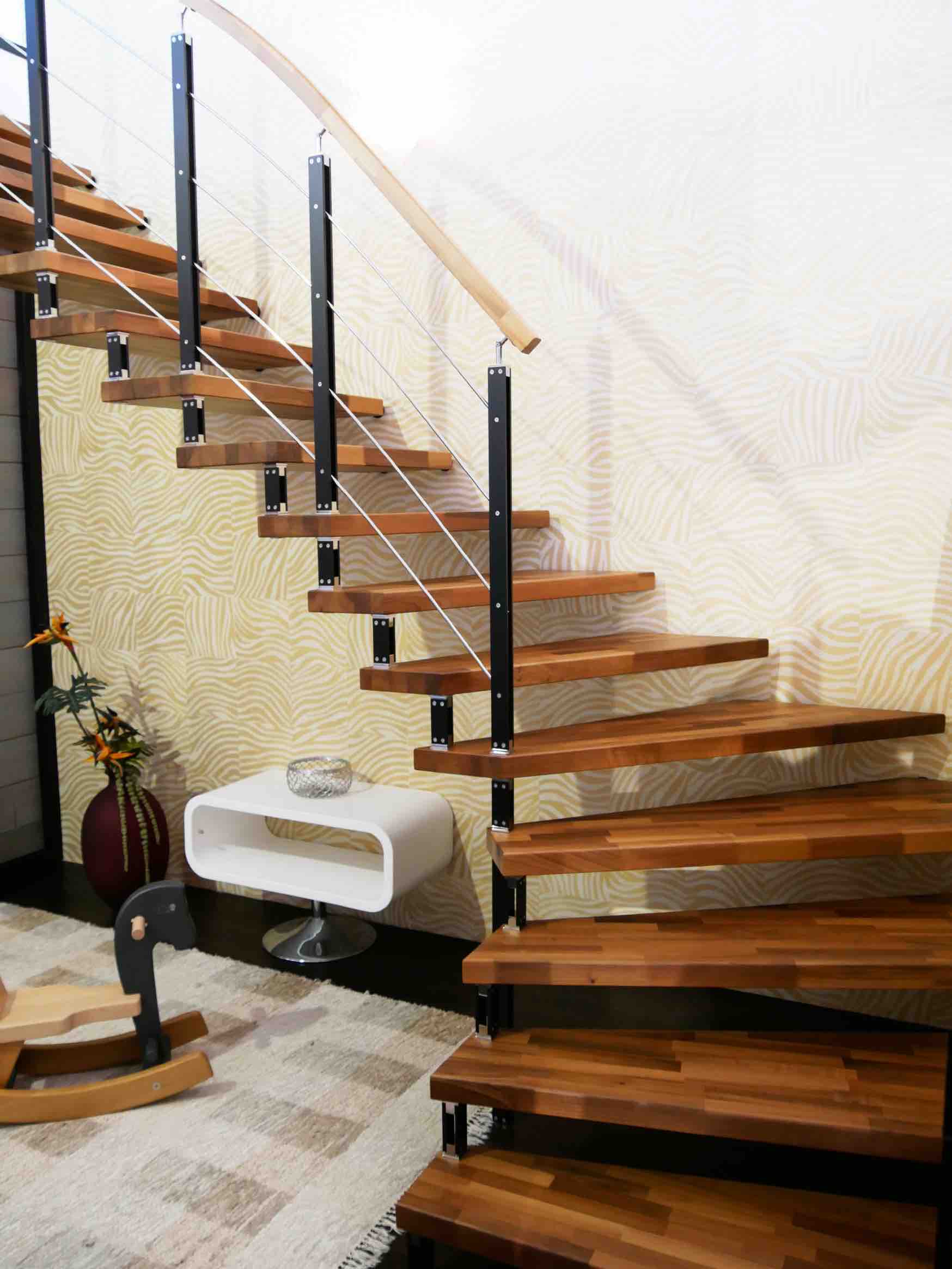 marche marron profil