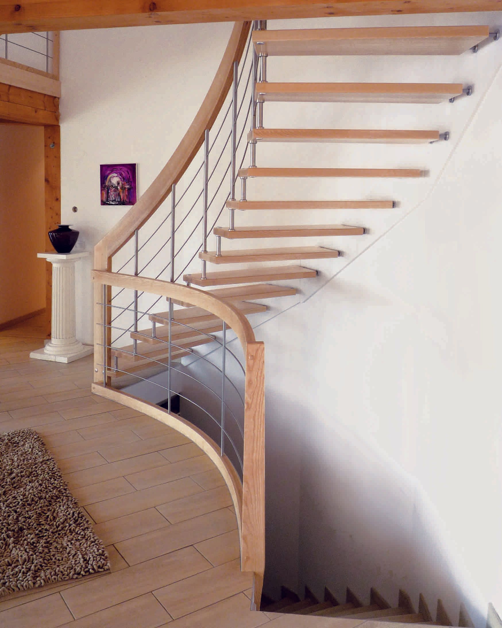 escaliers effet haut bois