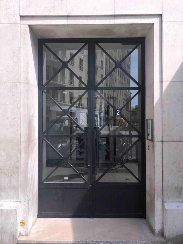 Porte cochère installation sur mesure