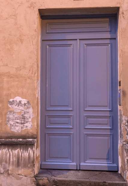 Porte après remplacement