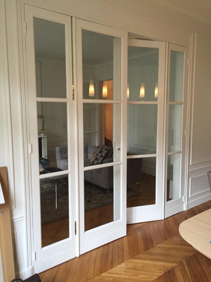 Portes intérieures avec vitres
