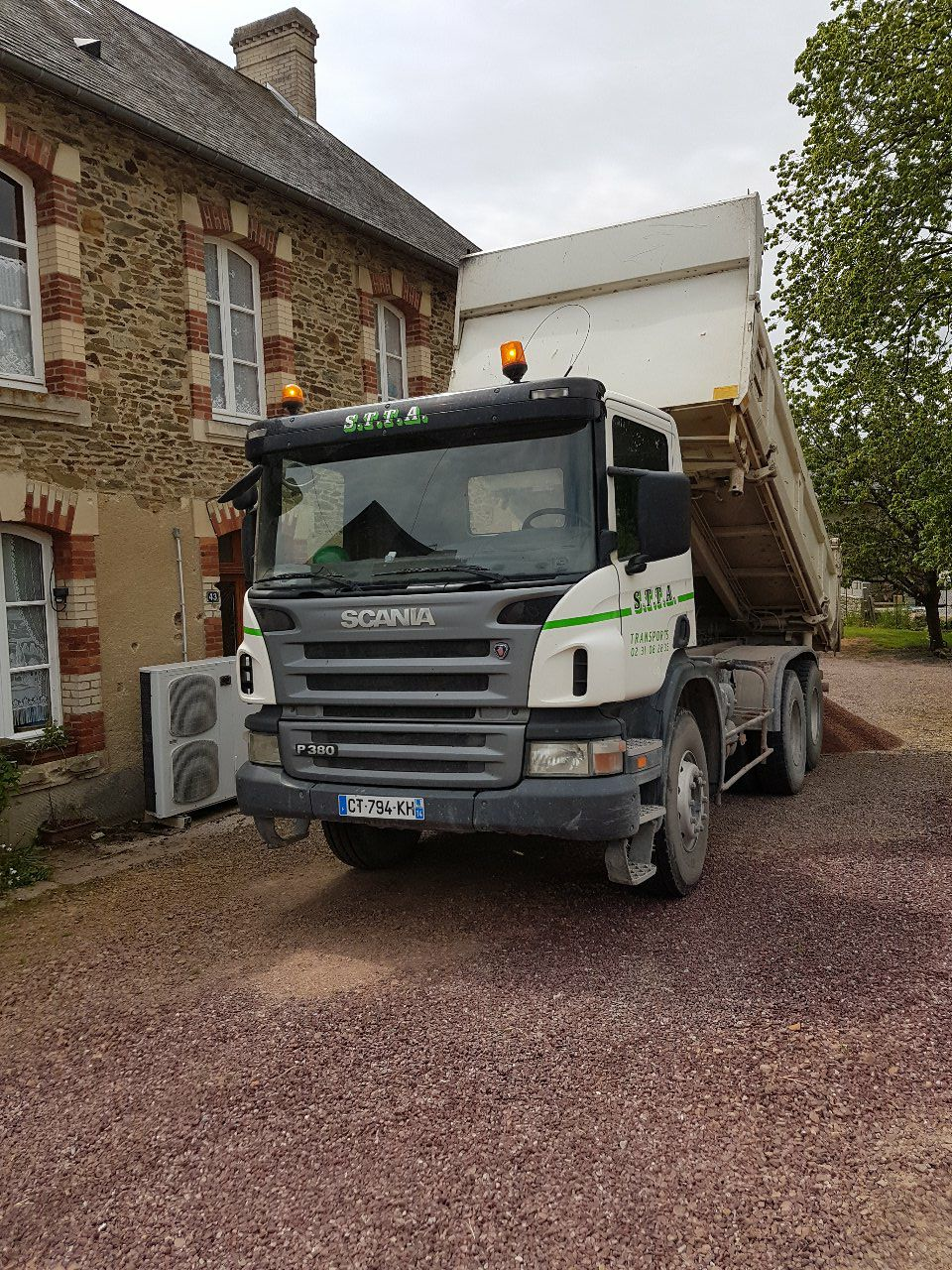 entreprise transport benne céréales