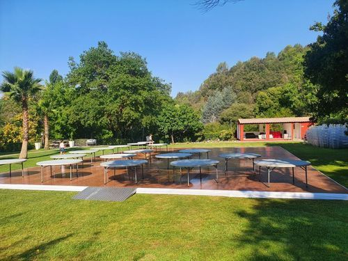 Tables décorées par notre entreprise