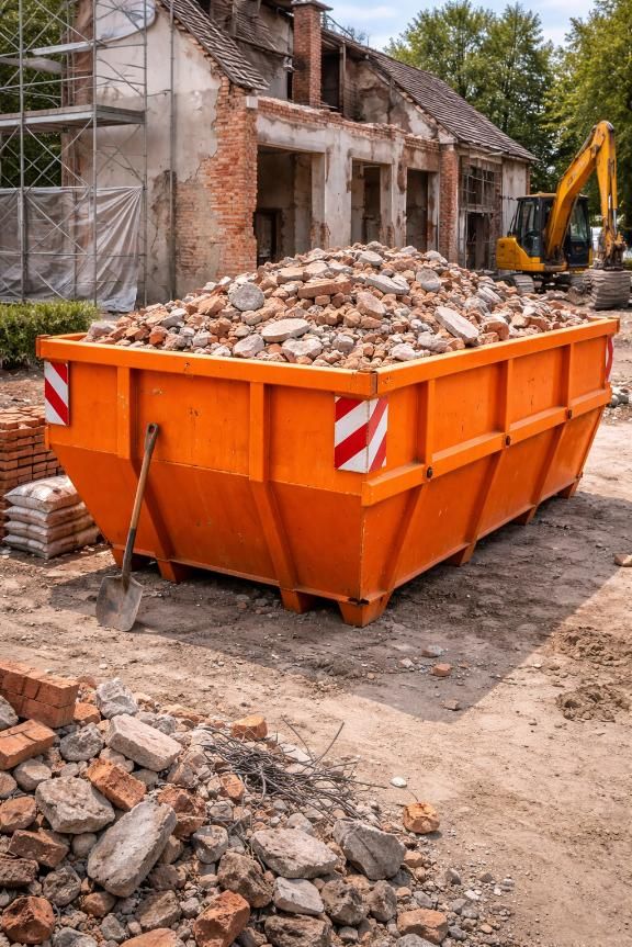 Un espacio de trabajo con piezas de madera, un cuadrado amarillo, brocas, un destornillador