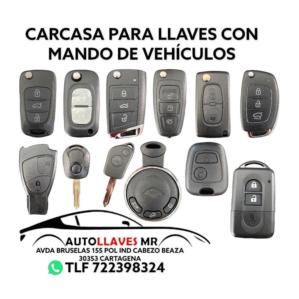 Mandos a distancia para coche en venta. Información de contacto de 