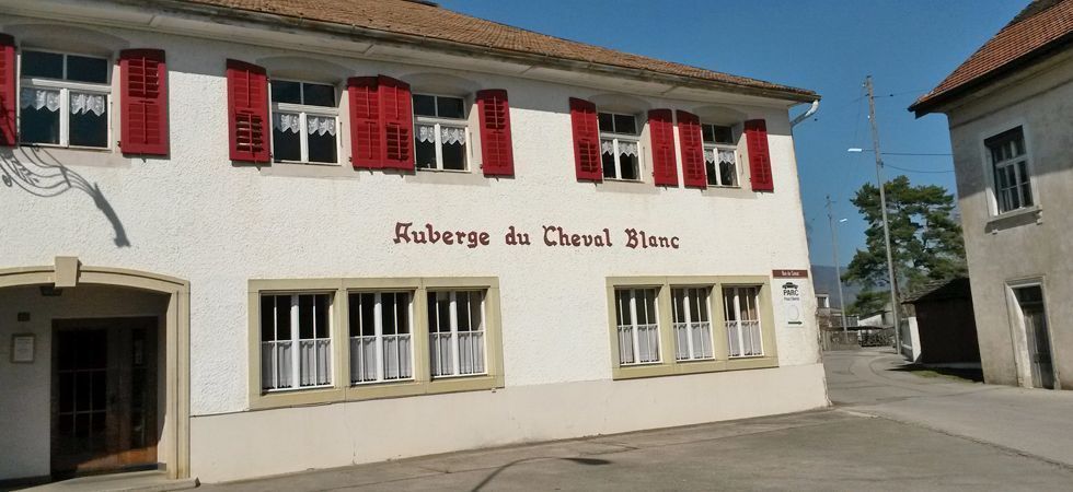 Devanture - Auberge du Cheval Blanc - Glovelier