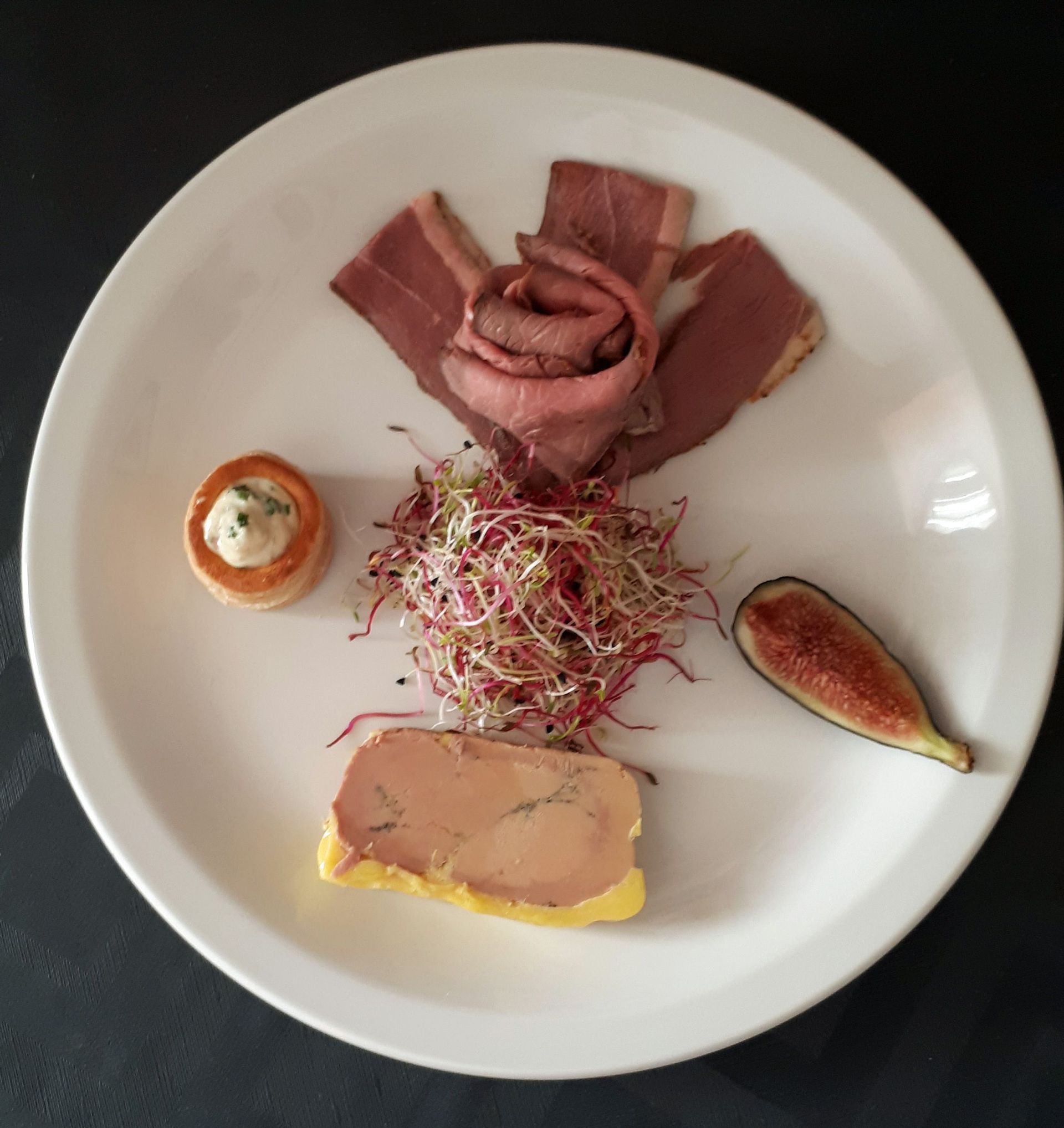 Assiette froide - Auberge du Cheval Blanc - Glovelier