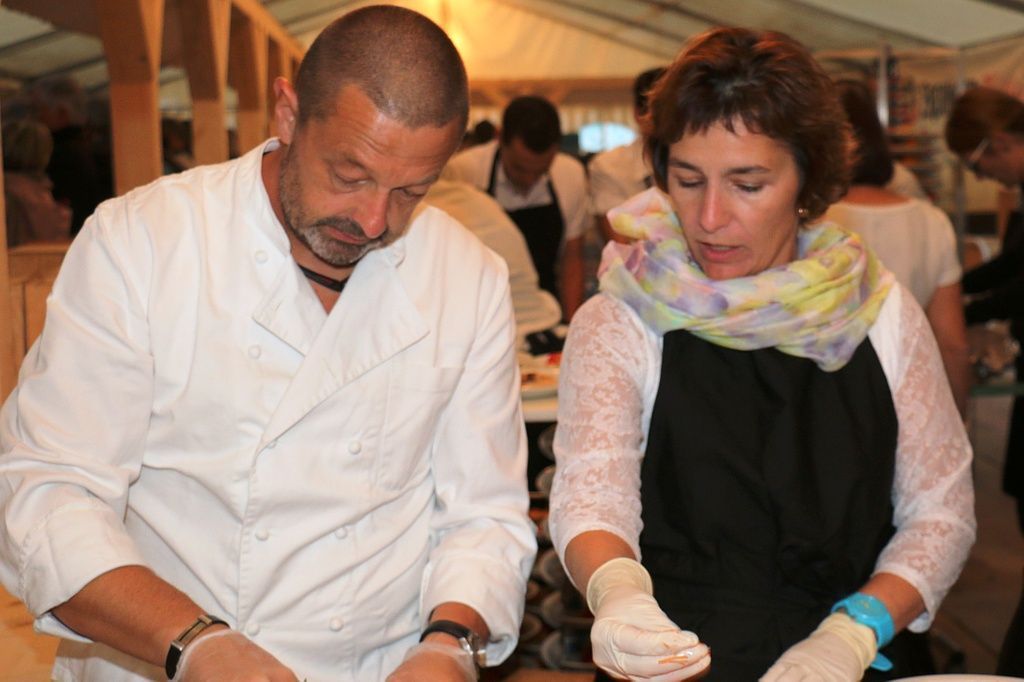 Préparation des plats - Auberge du Cheval Blanc - Glovelier