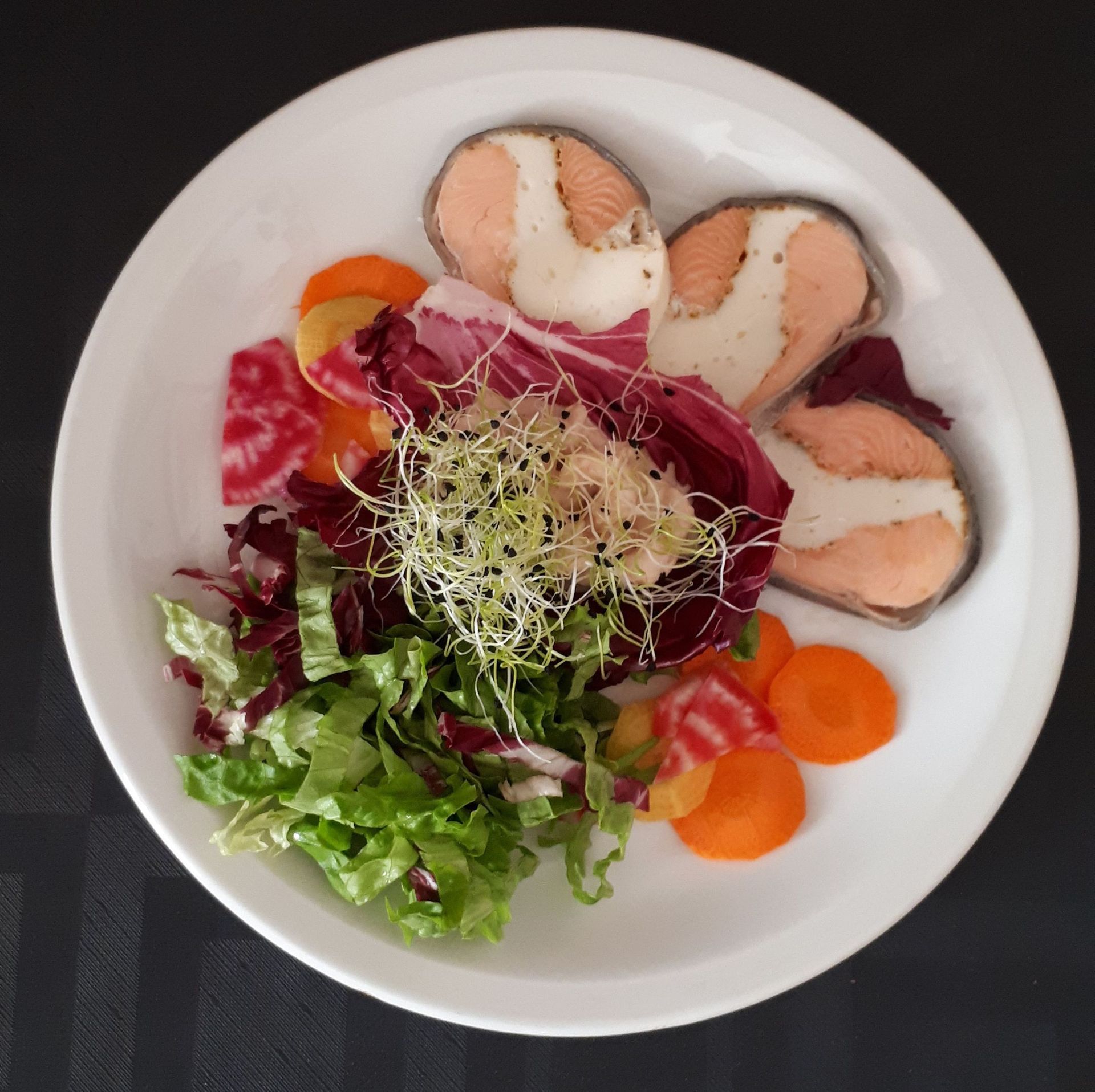 Assiette plat froid - Auberge du Cheval Blanc