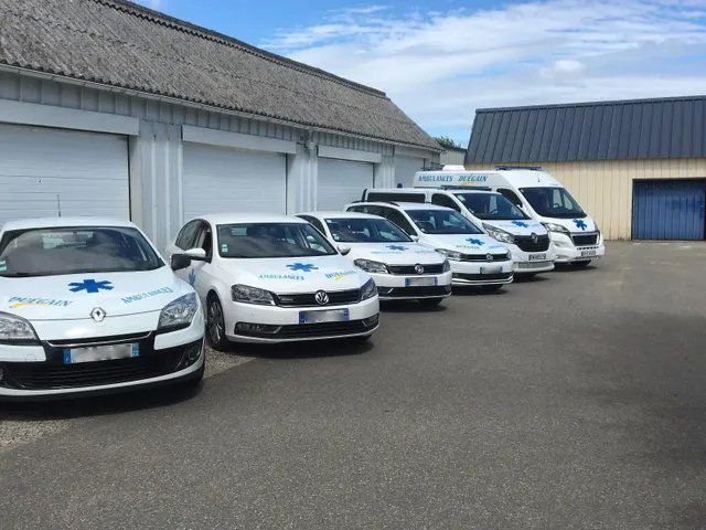 Ensemble de véhicules, VSL et ambulances