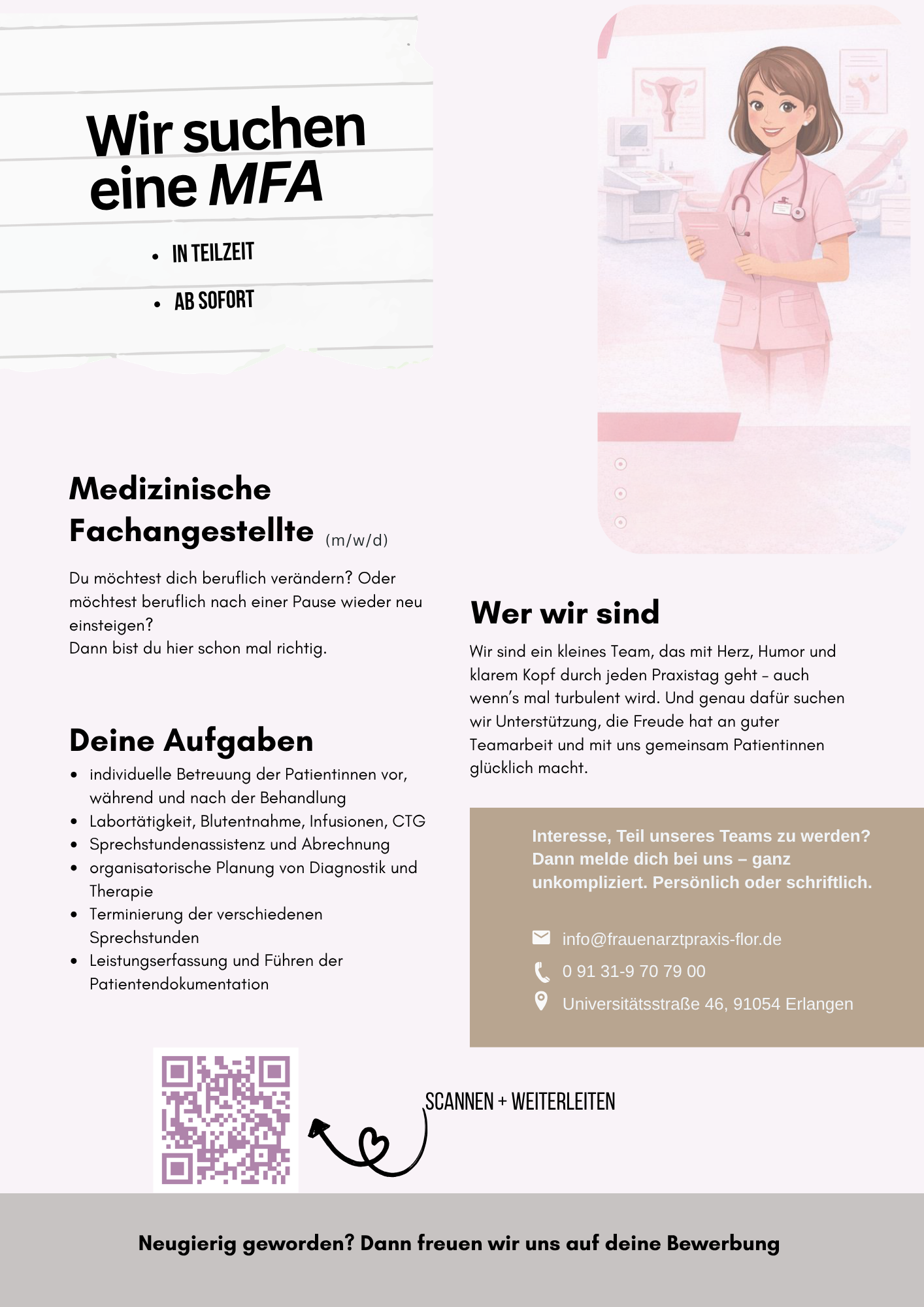 Stellenanzeige