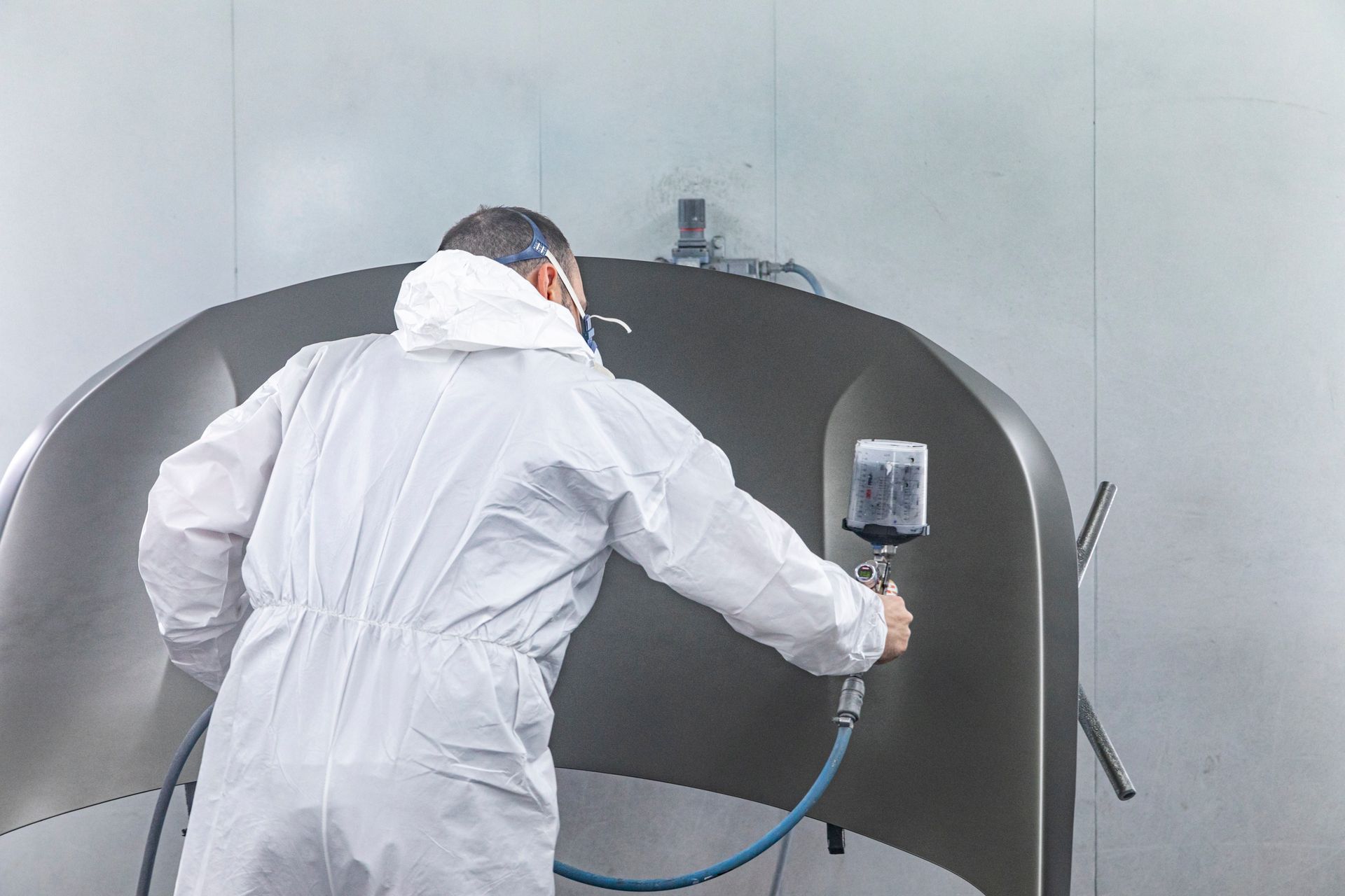 Peinture voiture grise