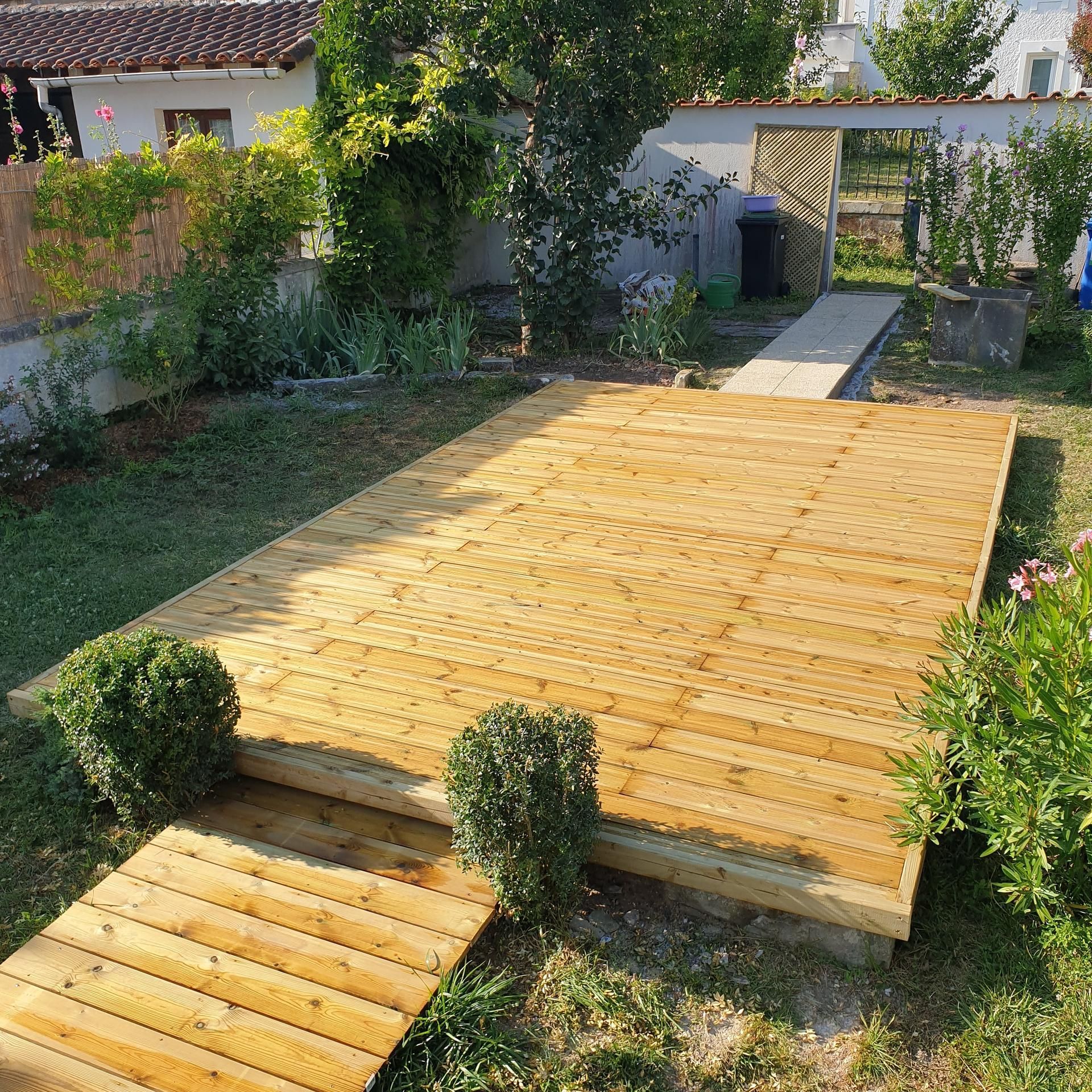 Terrasse en bois