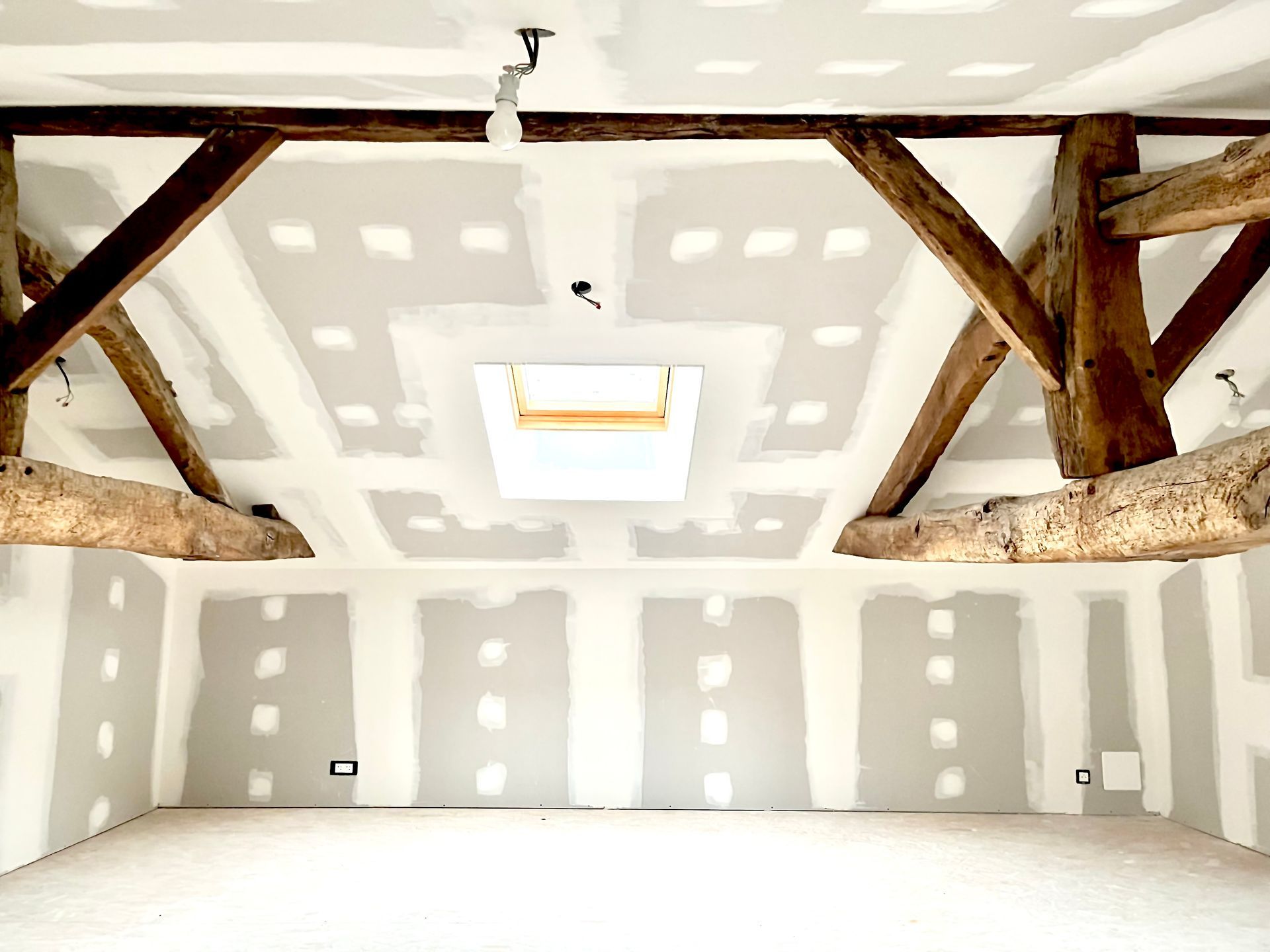 Raccordement et plâtrerie