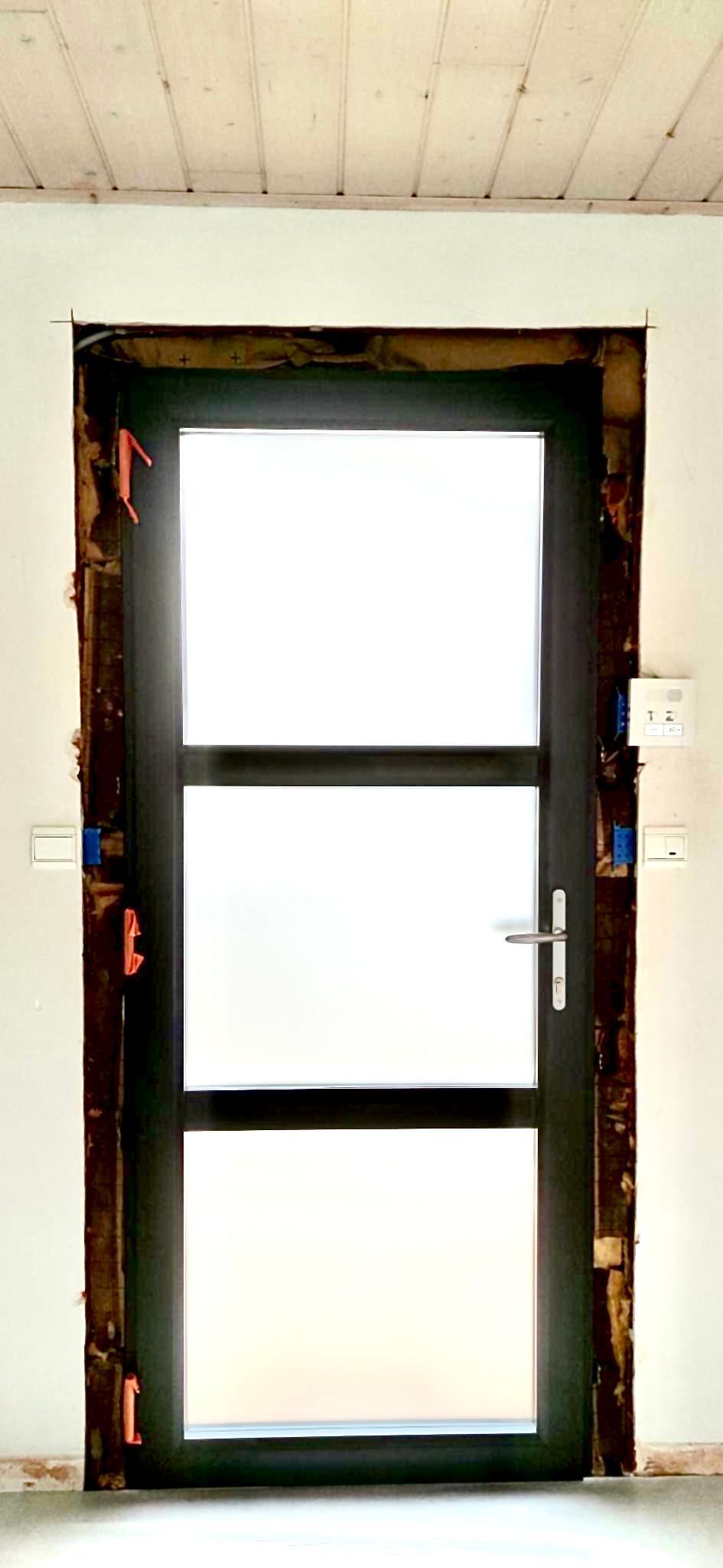 Raccord de plâtre avant