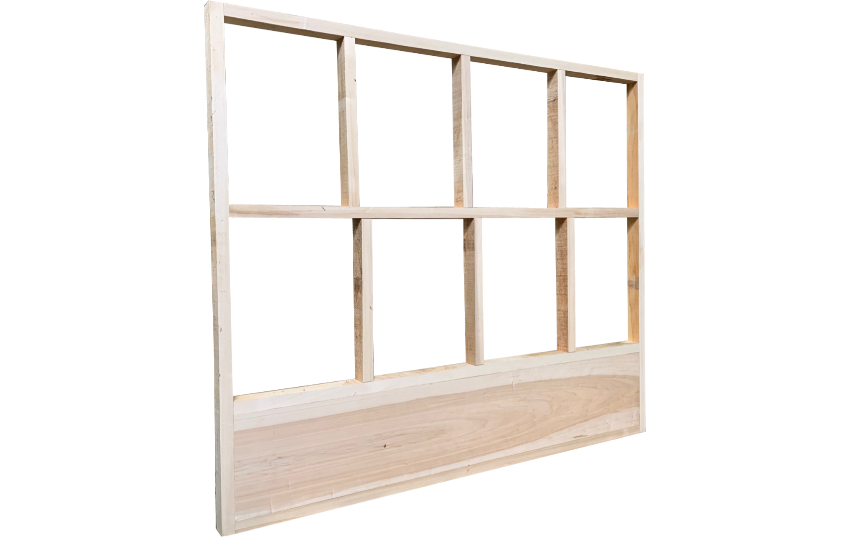Caisse en bois massif