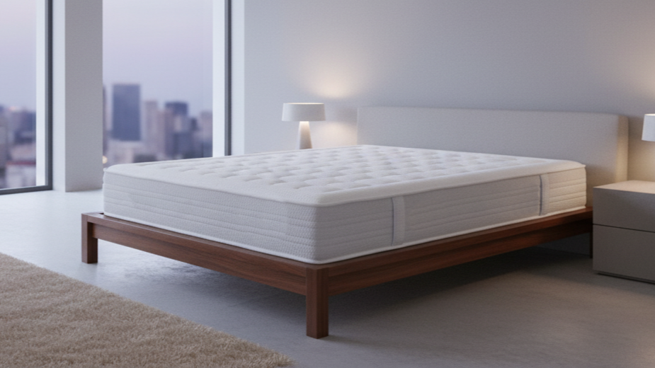 Matelas Ressorts ensachés
Ép.29cm - Suspension 600 ressorts ensachés pour 140/190
Accueil 2 faces : 2cm Mousse Progression HR 40kg/m3 - Carénage périmétrale 10cm FLEXAIR® HR40KGg/m3 - 4 poignées & 2 aérateurs
2 Faces de couchage - Double plateaux piqués ouate de 300gr/m2 + 20mm mousse de confort - Coutil stretch non feu répondant aux normes EN597 parties 1 & 2
Coutil norme 100 - Oeko-Tex - Accueil mœlleux - Soutien équilibré
Indépendance de couchage
Garantie 5 ans avec l'achat simultané d'un sommier à lattes fixes
Fabrication Française
Corpulence du dormeur pour un couchage quotidien : ado / adulte (inf. 100kg/adulte)
Dimension du 90/190 au 200/220
Compatible sur sommiers à lattes fixes recouverts - non conseillé pour de la literie électrique & sommiers à lattes apparentes
Photo non contractuelle